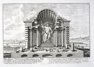 La Statue de Zeus Olympien par Phidias, planche 5 de 