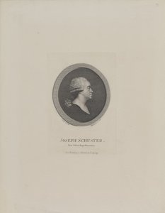 Portrait du compositeur Joseph Schuster 1748-1812, 1811