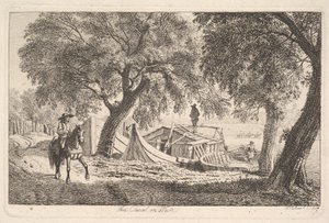 Sur le canal à Vienne