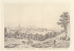 Sentiers dans le duché de Salzbourg, début du XIXe siècle - Johann Christian Erhard