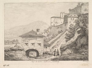 La grande fête à Salzbourg - Johann Christian Erhard