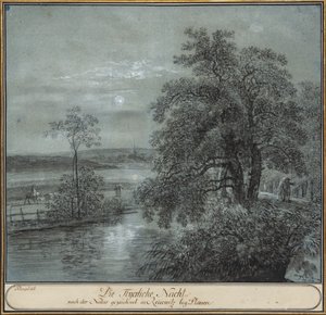 La nuit enflammée dessinée d