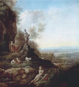 Paysage italien - Johann Christian Klengel