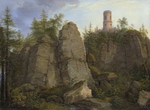 Klingstein, rocher de porphyre près d