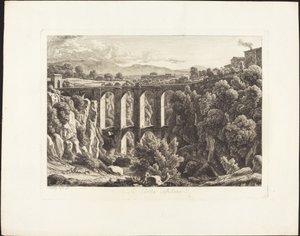 À Cività Castellana - Johann Christian Reinhart