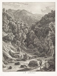 À Subiaco (près de Subiaco) - Johann Christian Reinhart