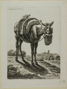 Mule nourrie - Devant, de Die Zweite Thierfolge