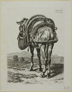 Mule nourrie - Arrière, de Die Zweite Thierfolge