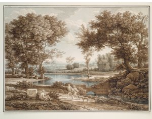 Paysage héroïque - Johann Christian Reinhart