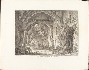 Dans la Villa Mecenate - Johann Christian Reinhart