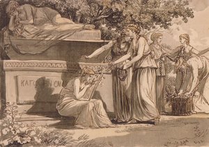 J C Reinhart Arcadie 1785 - Johann Christian Reinhart