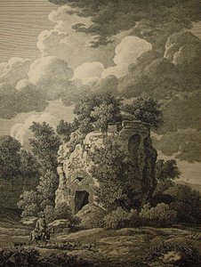J C Reinhart Monument funéraire Falerium 1796 - Johann Christian Reinhart