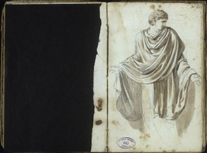 Homme en costume antique - Johann Christian Reinhart