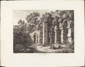 Dans le Colisée - Johann Christian Reinhart