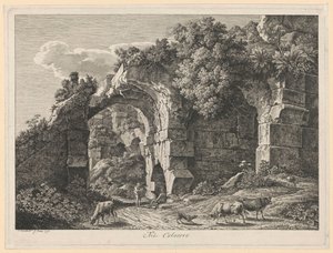 Paysage - Dans le Colisée - Johann Christian Reinhart