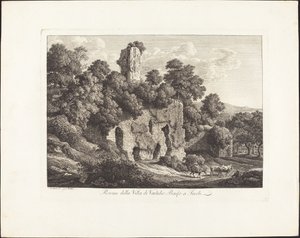 Ruines de la Villa de Ventidio Basso à Tivoli