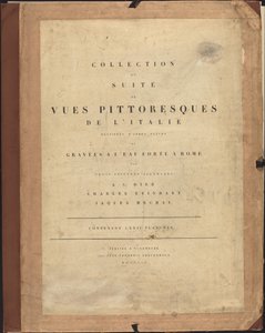 Collection ou suite de vues pittoresques de l
