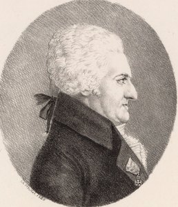 Portrait du compositeur Pierre-Alexandre Monsigny 1729-1817, 1826 - Johann Christoph Heckel