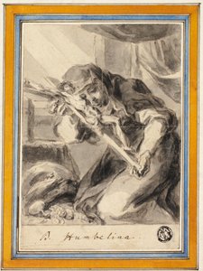 Beata Humbelina avec crucifix, vers 1700