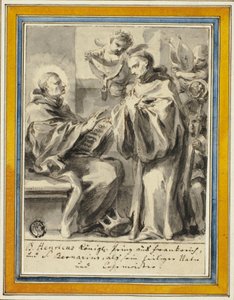 Le Roi Henri de France et Saint Bernard de Clairvaux