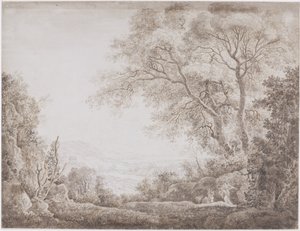 Paysage italien - Johann Conrad Steiner (possibly)