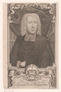 Portrait de Sigmund Jacob Baumgarten - Johann David Schleuen (I)