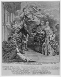 1763 quiétude de Hubertusburg - Johann David Schleuen