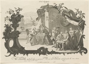 Das Bretspiel - Johann Esaias Nilson