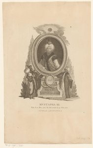 Portrait de Mustafa III - Johann Esaias Nilson