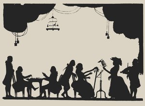 Concert à la cour de l