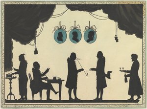 David Roentgen et Compagnie à Saint-Pétersbourg, vers 1784-86 - Johann Friedrich Anthing