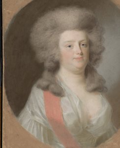 Augusta Maria Carolina van Nassau-Weilburg (1764-1802). Nièce de Guillaume V, prince d