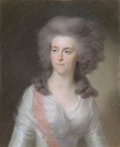 Frederika Sophia Wilhelmina (Wilhelmina; 1751-1820), princesse de Prusse. Épouse du prince Willem V