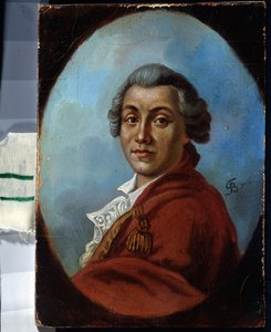 Portrait du poète Alexandre Sumarokov (1717-1777) - Johann Friedrich August Tischbein