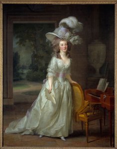Portrait en pied de Frédérique Louise Wilhelmine, princesse d