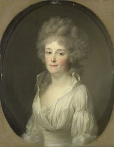 Portrait de Johanna Ferdinanda van Collen, épouse de Salomon Rendorp - Johann Friedrich August Tischbein