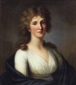 Portrait de Sara Anna von Miltitz 1774-1819 - Johann Friedrich August Tischbein