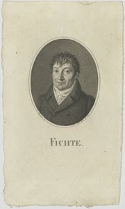 Portrait de Johann Gottlieb Fichte 1762-1814, 1812