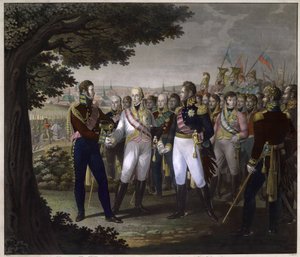 Le tsar russe Alexandre Ier, l