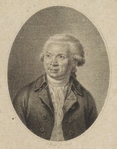 Portrait du compositeur Johann Abraham Peter Schulz 1747-1800, 1794