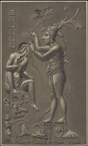 Une collection des œuvres originales de Waldeck sur la Mésoamérique, Boîte 4 de 22