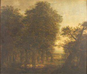 Bois de chêne - Johann Friedrich Weitsch