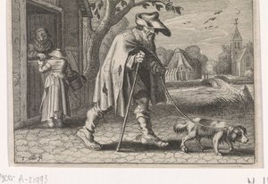 Aveugle en amour - Johann Gelle