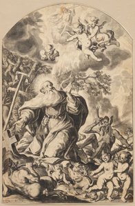 La Tentation de Saint Antoine - Johann Georg Glückher