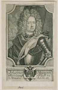 John Churchill Duc de Marlborough - Johann Georg Mentzel