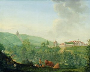 Château de Weissenstein, près de Kassel (Wilhelmshöhe)