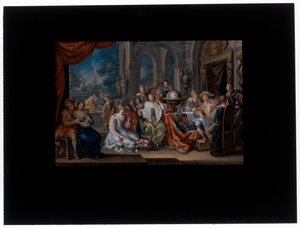 Allégorie des cinq sens - Johann Georg Platzer