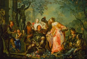 Les plaisirs des saisons : Automne - Johann Georg Platzer