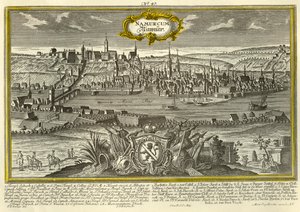Namur, c1740 - Johann Georg Ringlin