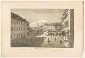 Vue du marché Hack à Berlin